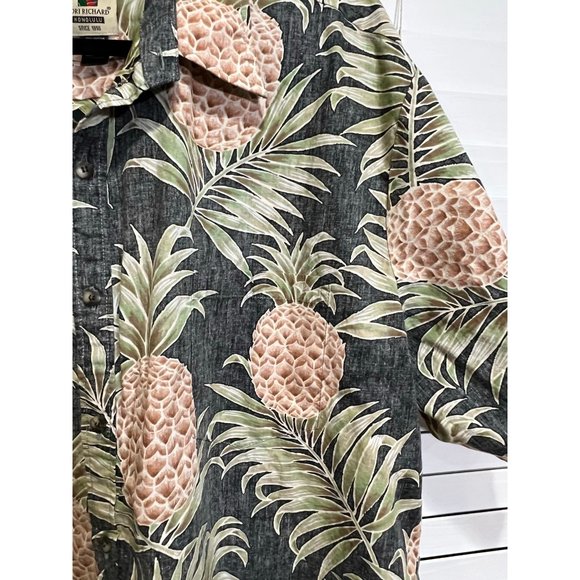 Tori Richard Short Sleeve Button Up Shirt - Size XXL - Picture 2 of 4